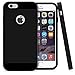 iPhone 6S Plus Case, iPhone 6 Plus Case, MagicMobile Hybrid Hard Protective Slim Durable Case for Apple iPhone 6S Plus / 6 Plus (5.5') Dual Layer [TPU + Hard PC] Armor Cute Cover - Black - Black
