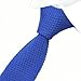 TOPTIE Men's Knit Solid Skinny Tie Polyester Square End 2 Inch Necktie Tie NAVYBLUE