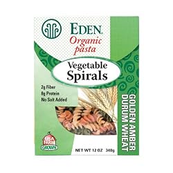 Eden Organic Vegetable Spirals, 12-Ounce Packages (Pack of 6)