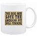 New  The Real Men Love The American Pit Bull Terrier  Mug Dog