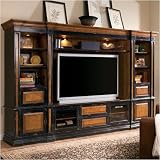 Hooker Furniture Summit Ridge Entertainment Series Summit Ridge 74 Entertainment Unit with Piers in