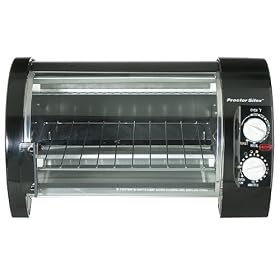 Proctor-Silex 4-Slice Toaster Oven/Broiler - Black (31955)