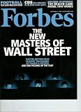 Forbes September 21, 2009 the New Masters of Wall Street (Single Issue)