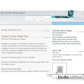 The Kindle Blog Report