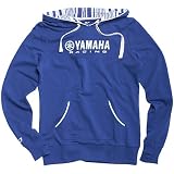 One Industries Yamaha Famous Women's Hoody Pullover Racewear Sweatshirt/Sweater - Color: Blue, Size: Medium
