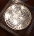 1990 Australian Kookaburra 1 Oz Silver Coin