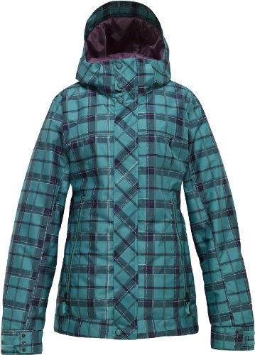 Burton Damen Snowboardjacke TWC BABY CAKES, siren shift plaid, Gr. M, 253739 Preisvergleich