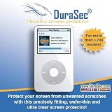 5 x DuraSec ClearTec screen protection film for Apple iPod Photo 60 Go