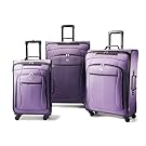 American Tourister Luggage AT Pop 3 Piece Spinner Set, Purple, One Size