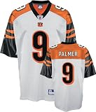 Carson Palmer Youth Jersey: Reebok White Replica #9 Cincinnati Bengals Jersey