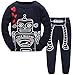Hugbug Toddler Boys Super Cute Robot Heart Pajama Set 2-7T
