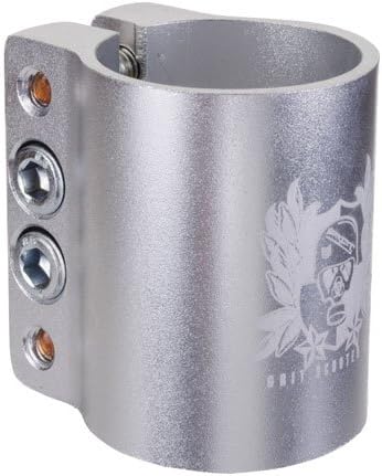 Grit Pro Scooter Quad Clamp 34.9mm (Silver)