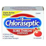 Chloraseptic Throat Lozenges 18 pk. Cherry Chloraseptic Throat Lozenges 18 pk. Cherry