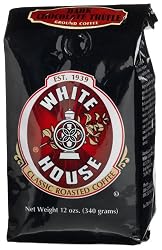 White House Roasted Coffee, Dark Chocolate Truffle (Ground), 12-Ounce Bags (Pack of 3)