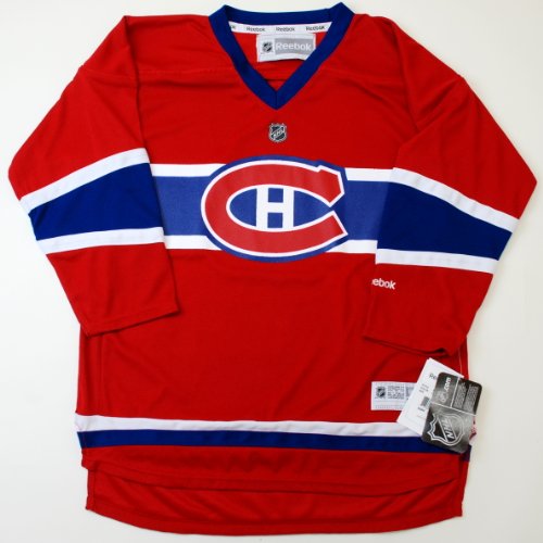 NHL Youth Montreal Canadiens Team Color Replica Jersey - R58Hwbjj (Red, Large/X-Large)