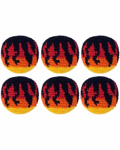 Turtle Island ImportsSet of 6 Hacky Sacks - Fire