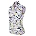 Monterey Club Ladies Lightweight Abstract Print Twill Vest #2790