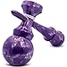 Full Purple & Silver Metallic Kendama With Extra String