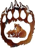Review Black Forest Decor  / Bear Paw - Two Much Fun Metal Art