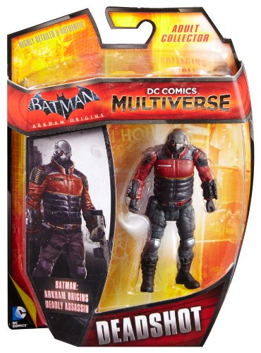 DC Comics Multiverse Batman Arkham Origins Deadshot Figure