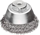 ＬＥＳＳＭＡＮＮ　工業用カップブラシ　Φ７５　鋼線　線径０．３　4425286 423164