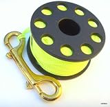 Scuba Diving 50m Hi Viz Finger Reel