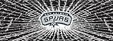 San Antonio Spurs Shattered Auto Rear Window Decal