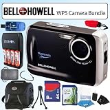 Bell & Howell WP5 Waterproof 12.2MP 5X Digital Camera Black Bundle
