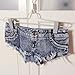 Lowpricenice Sexy Cut Off Low Waist Women Denim Jeans Shorts Short Mini Hot Pants (M)