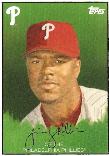 2008 Topps Trading Card History # TCH29 Jimmy Rollins / Philadelphia Phillies / Baseball Card Shipped in a Protective Display Case!