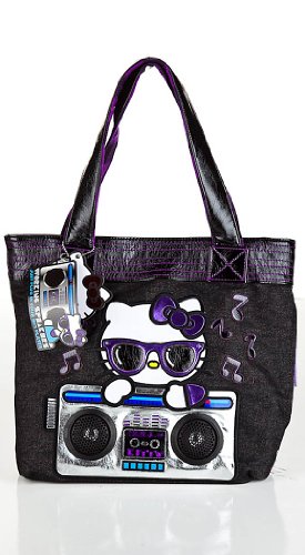 Loungefly Hello Kitty Boombox Speaker Tote Bag – ONE SIZE