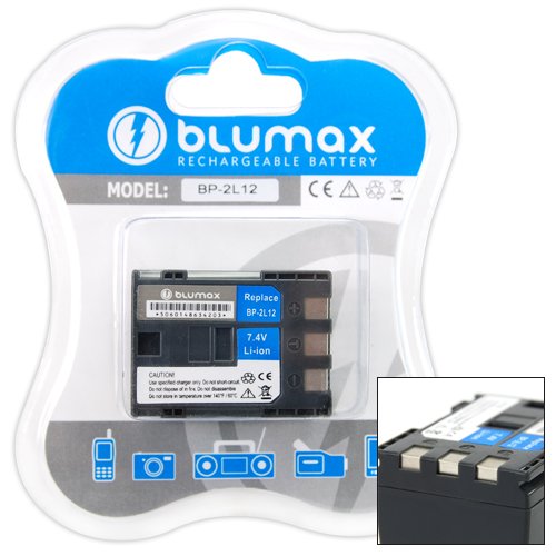 Blumax Li-Ion Ersatzakku f&uuml;r Canon NB-2L12 (7,4 V, 1500 mAh)