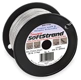 SuperSoftstrand 500-Feet Picture Wire Vinyl Coated Stranded Stainless Steel