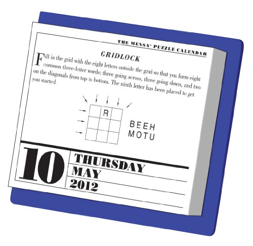 Mensa 365 Brain Puzzlers 2012 Calendar [Calendar]