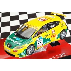 Seat Leon BTCC Holiday Inn Digital by SCX Slot Cars