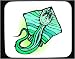 Decorated Mouse Pad with manta, devilfish, ray