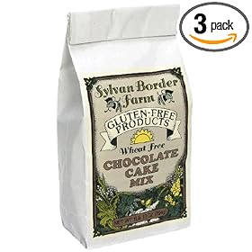 Sylvan Border Farm Gluten-Free Cake Mix, Chocolate, 28-Ounce Package (Pack of 3)
