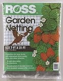 Ross 15544 21-Foot x 7-Foot Multi-Use Garden Netting, Black