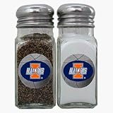 Illinois Fighting Illini Basketball Shaped Logo Salt and Pepper Shaker Set