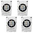 Dallas Mavericks 4pc Square Shot Glass Set NBA Basketball