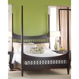 Contemporary King Poster Bed