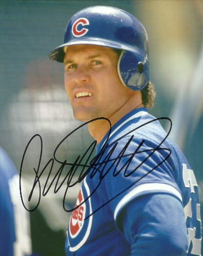RYNE SANDBERG CHICAGO CUB HAND SIGNED 8 X 10 PHOTO