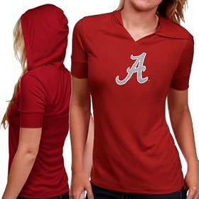 Buy Alabama Crimson Tide Ladies Crimson Crush Hooded Premium T-shirt