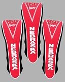 University of Nebraska Huskers 3 Driver Head Cover Set