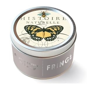 Bee and Butterfly - Savage Scent Fringe Studio 4 oz Tin Candle with Themed Lid