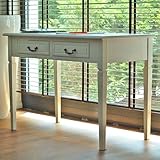 lounge-zone Landhaus Sekretär Schreibtisch Tisch Küchentisch ANABELLA weiß ca. 108x55x76cm 9091 - 2