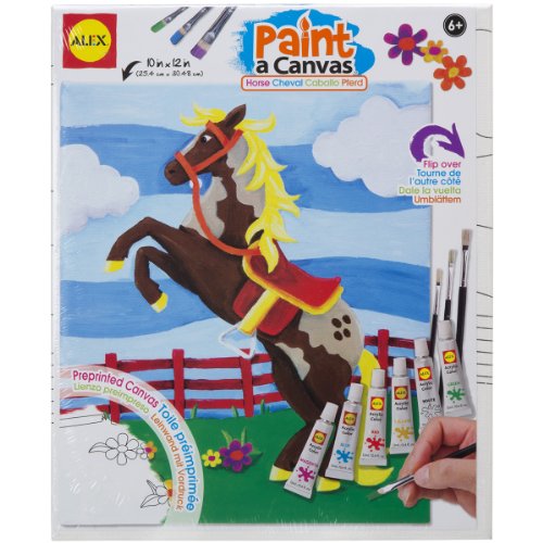 Alex Art Paint A Canvas - Horse