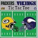 Green Bay Packers vs. Minnesota Vikings Tic Tac Toe
