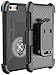 iPhone 6S Plus case, Kaptron (TM) hybrid dual layer combo armor defender protective case with kickstand and belt clip for iPhone 6S Plus / 6 Plus (Black)