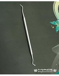 Beauty: Ingrown Toe Nail Cleaner Double Ended 6" For Nail Clean /Curette Macs Professional Brand-607A - J2 420 Surgical Stainless steel